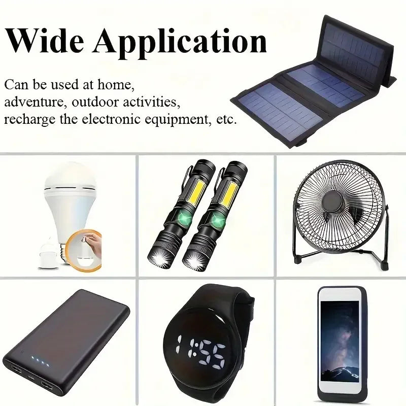 Foldable USB Solar Panel