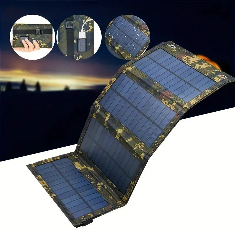 Foldable USB Solar Panel