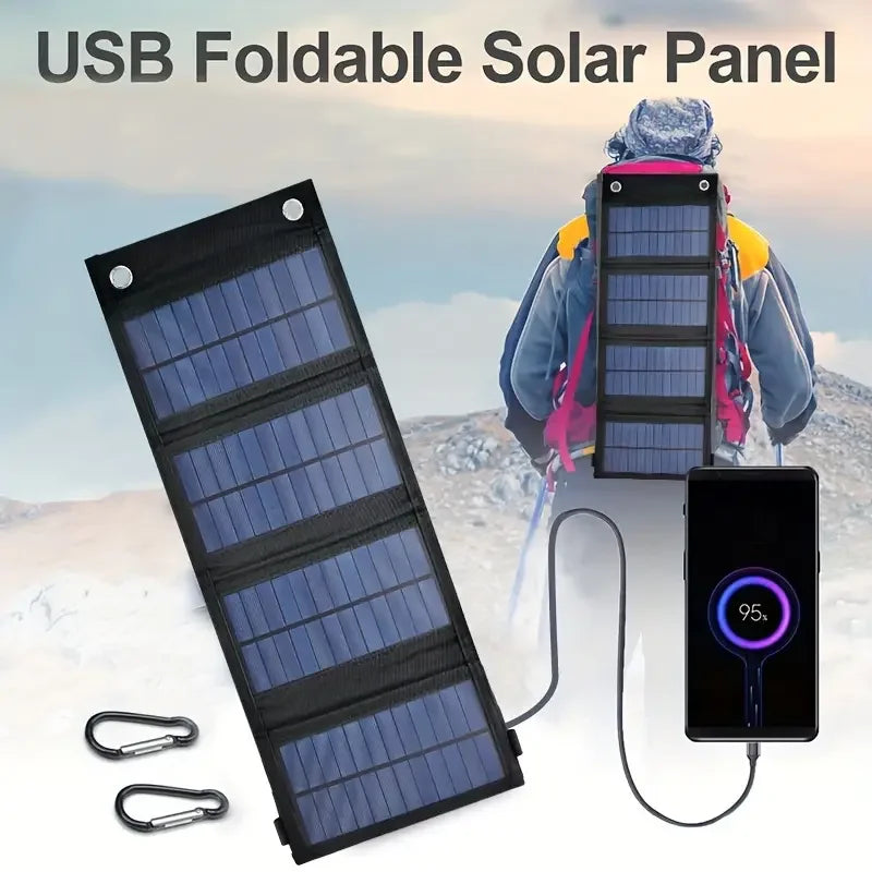 Foldable USB Solar Panel